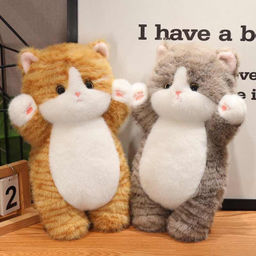 Котик "Натурэль" стоячий, 35см. (Белоруссия)