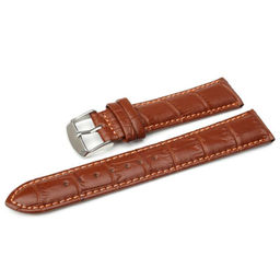 Ремешок натуральная кожа C7-24brown-orange