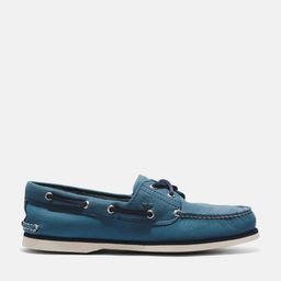 Мужские мокасины Timberland 2 Eye Classic Boat темно-синие