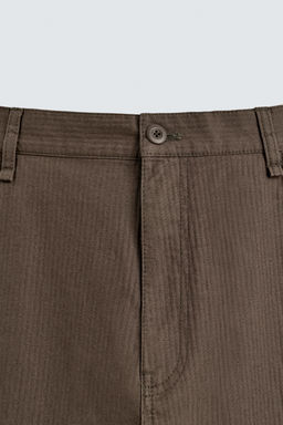 WASHED STRAIGHT-LEG TROUSERS - Zara фото 9