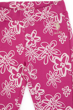 K_z _ocuk Pembe Tayt - U.s. polo assn фото 6