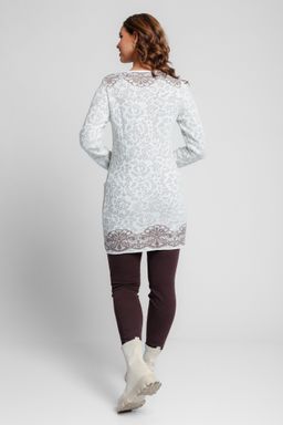 Джемпер Д 2954/молочно-кофейный - Текстильная мануфактура фото 6