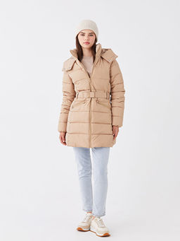 Kad?n Kap??onlu D?z ?i?me Mont - Waikiki фото 3