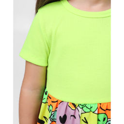 Платье кашкорсе неон, кулирка 1974900101