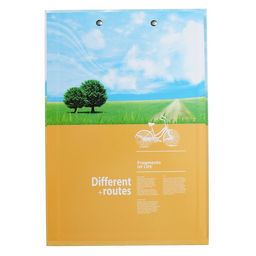 Планшет с прижимом формат А4 картон Путешествие, МИКС - Calligrata фото 6