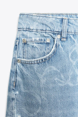 MID-RISE BAGGY TRF JEANS - Zara фото 9