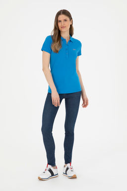 Футболка U.S. Polo Assn Saks Basic с воротником-поло  фото 11