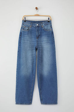 Mavi Normal Bel Bol Kesim Baggy Jeans TWOAW26JE00052 - Trendyolmilla фото 5