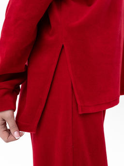 Костюм велюр ,красный - Binita фото 7