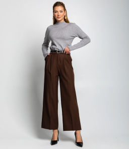 Брюки #КТ25993, шоколадный