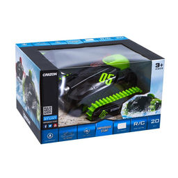 Машина-перевёртыш радиоуправляемая Амфибия, плавает по воде, работает от аккумулятора, цвет зелёный - Simaland фото 7