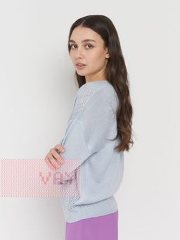 Джемпер женский 5221-41273. 7065 лазурный