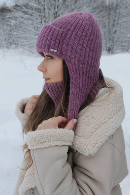 Шапка-ушанка Веста (флис)