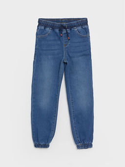 Beli Lastikli Erkek ?ocuk Jogger Jean Pantolon