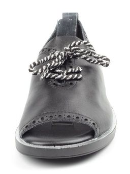 P-919 BLACK Босоножки женские (натуральная кожа) - Фабричный китай фото 6