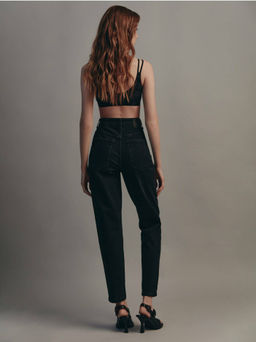 Брюки женские джинсовые CONTE ELEGANT CON-487 washed black  фото 2