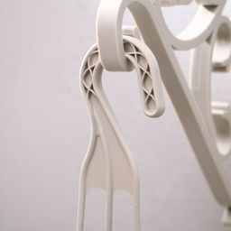 Цена за 2 шт. Кашпо подвесное, 2 л, пластик, бежевое