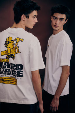 Camiseta con motivo estampado Loose Fit - H&m фото 4