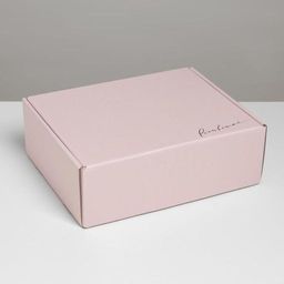 Коробка складная Розовый, 27 21 9 см - Дарите счастье фото 10