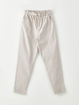 Beli Lastikli Basic Gabardin K?z ?ocuk Pantolon
