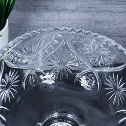 Ваза для сервировки на ножке Орнамент / GIU-48 /KG-1855/уп 24/ - Галеонтрейд фото 8