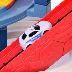 Паркинг-Трек "Городская эстакада с динозаврами" в коробке