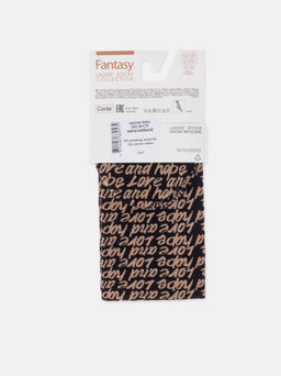 Цена за 2 пары. Носки фантазийные CONTE FANTASY Плотные носки с вывязанным рисунком Love - Conte elegant фото 5