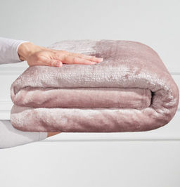 Плед Квин  150х200 цв. Какао, Ecotex  фото 2