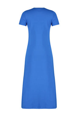 TRENDYOLMILLA Siyah Cepli Premium Bisiklet Yaka A-Line Orme Midi Elbise TWOSS24EL00169  фото 32