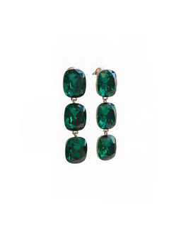 Серьги с кристаллами Swarovski