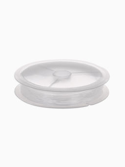 Цена за 2 шт. Нить силиконовая (резинка) d=0.5 мм, L=10 м, прозрачная