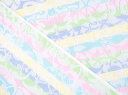 6с102.411ж1 Таиланд (св.радужка1) Полотенце махровое 67х150см