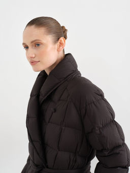 Conso/WDL 230528 - nero Пуховое пальто  фото 2