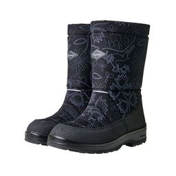 Сапоги Kuoma Lady black paradise, Чёрный райский сад Size 4