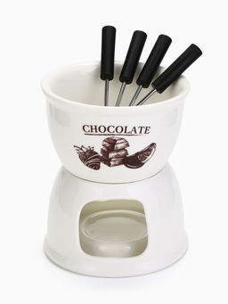 Фондюшница керамическая Chocolate, 350 мл - Дорого внимание фото 2