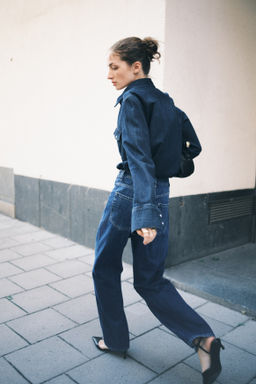 Straight High Jeans - H&m фото 11
