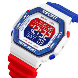 Часы наручные Skmei мужские электронные спортивные 1988red-blue