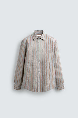 STRIPED FLOWING SHIRT - Zara фото 7