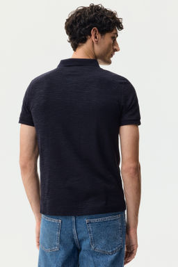 Polo en punto jacquard Slim Fit - H&m фото 8