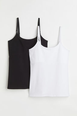 MAMA Pack de 2 tops de lactancia - H&m фото 5