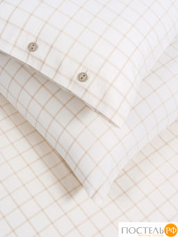 КПБ PRIME PRIVE ВАЛЬБО бел (клетка)  фото 5