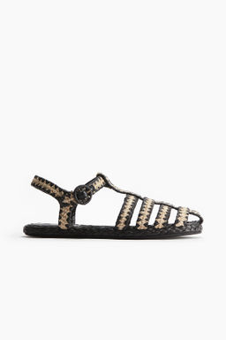 Sandalias de pescador en paja