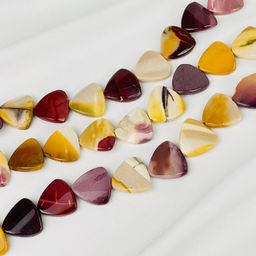 Бусины для украшений из Яшмы (Мукаит) 40 см