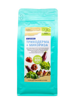 Удобрение Green House ТРИХОДЕРМА + МИКОРИЗА НА ЦЕОЛИТЕ 0,8л