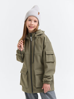 Куртка Softshell демисезонная Хаки 7+ - Bungly фото 2