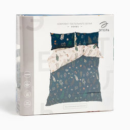 Постельное бельё Этель Евро Herbs 200 *217 см, 220*240 см, 50*70 см -2 шт, поплин  фото 12