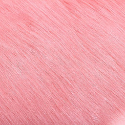 Ткань для рукоделия, мех длинноворсовый на трикотажной основе, цвет нюдовый,лоскут 50 × 50 см