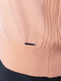 D34.199 Свитер женский персиковый