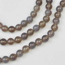 Бусины для украшений из серого Агата