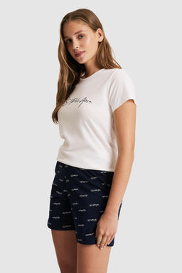 Kad_n Ekru Pijama Tak_m_